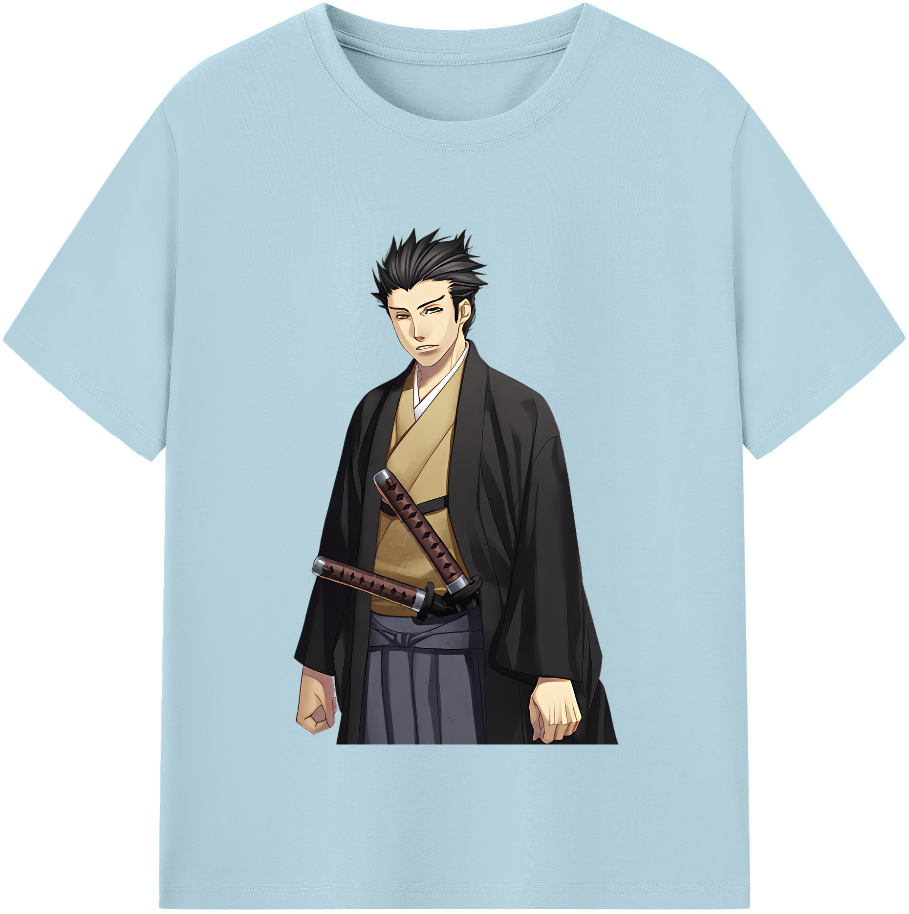 （画像用） ぎんたま 坂田銀時（さかたぎんとき） 神楽 志村新八（しむら しんぱち） GINTAMA Sakata Gintoki Kagura Shimura Shinpachi 綿100％半袖Tシャツ（フロントプリント）